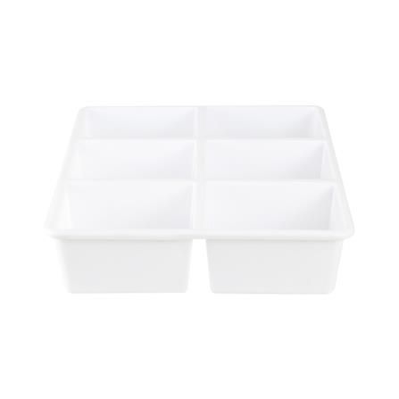 กล่องแบ่งช่อง 6 ช่อง STACKO TLR-106 29x23.8x6.3 ซม. สีขาว_2