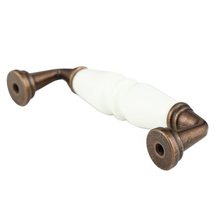 มือจับประตู HAFELE สีขาว_2