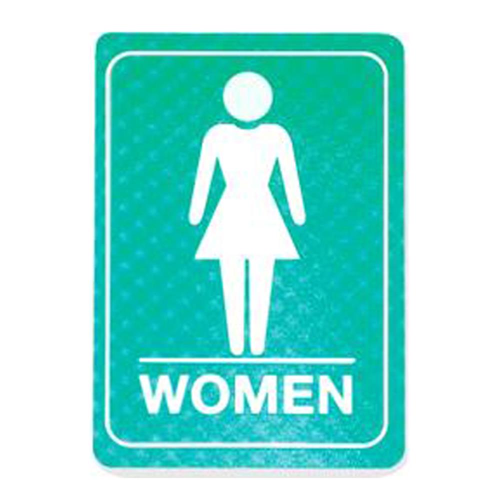 ป้ายห้องน้ำหญิง FUTURE SIGN คละสี