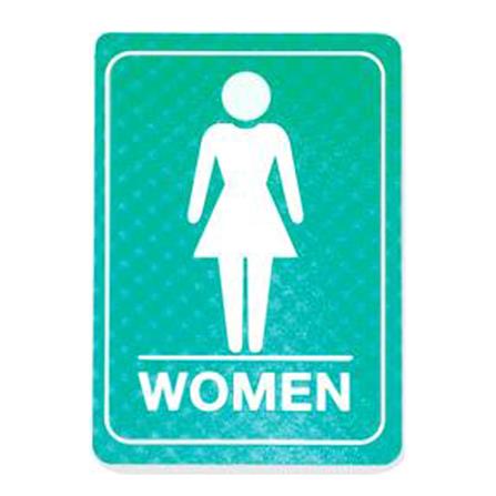 ป้ายห้องน้ำหญิง FUTURE SIGN คละสี_0