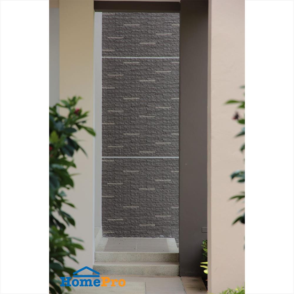 กระเบื้องพอร์ซเลน 0.8x9 นิ้ว BEZEN BS2089 แบล็คเพิร์ล 100P