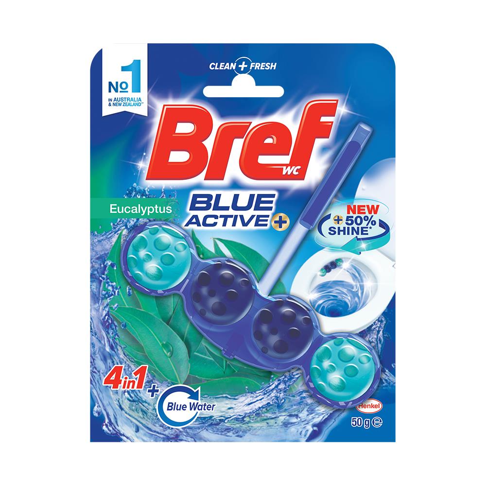 ก้อนทำความสะอาดสุขภัณฑ์ BREF 50 กรัม 4 ชิ้น ACTIVE OCEAN