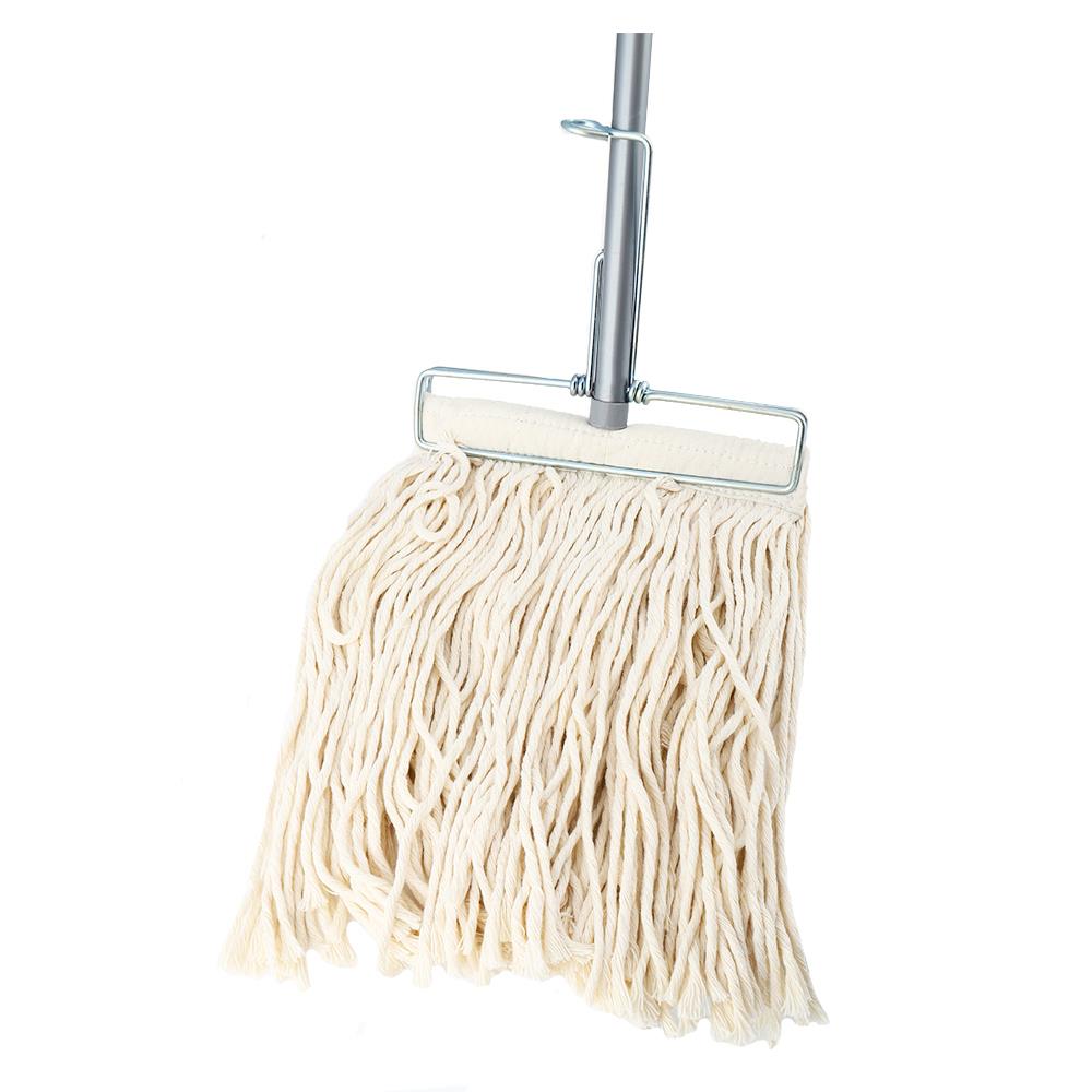 ไม้ม็อบคอตตอนหนีบ BE MAN 12 นิ้ว สีขาว