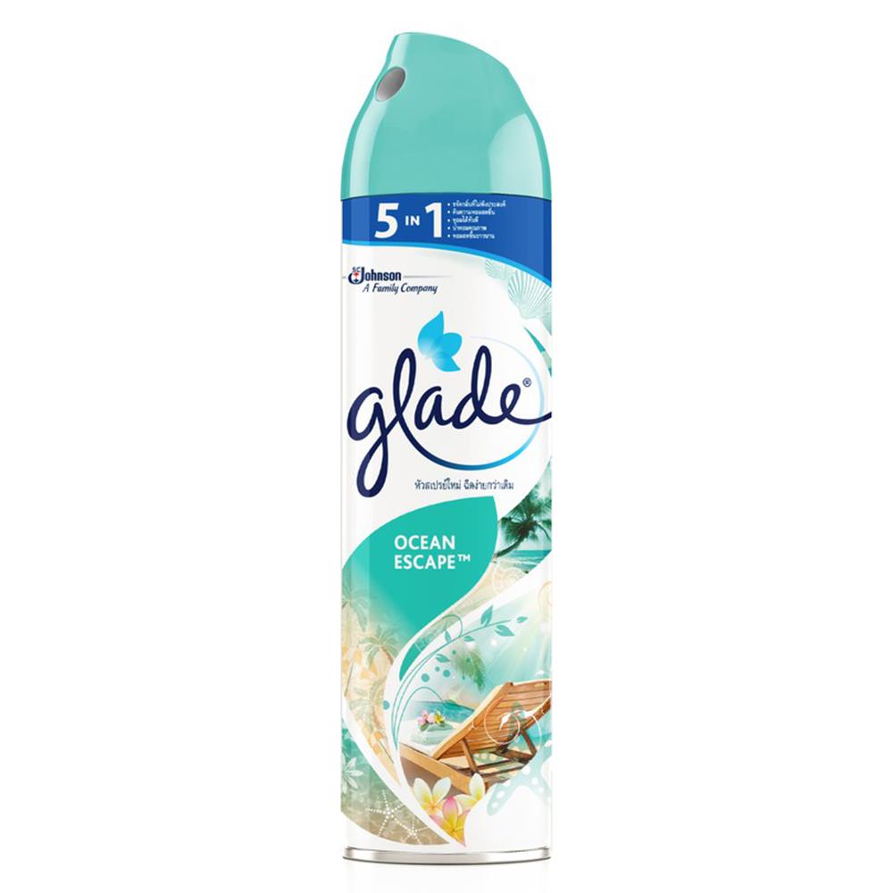 สเปรย์ปรับอากาศ GLADE SCENTED 200g OCEANE SCAPE