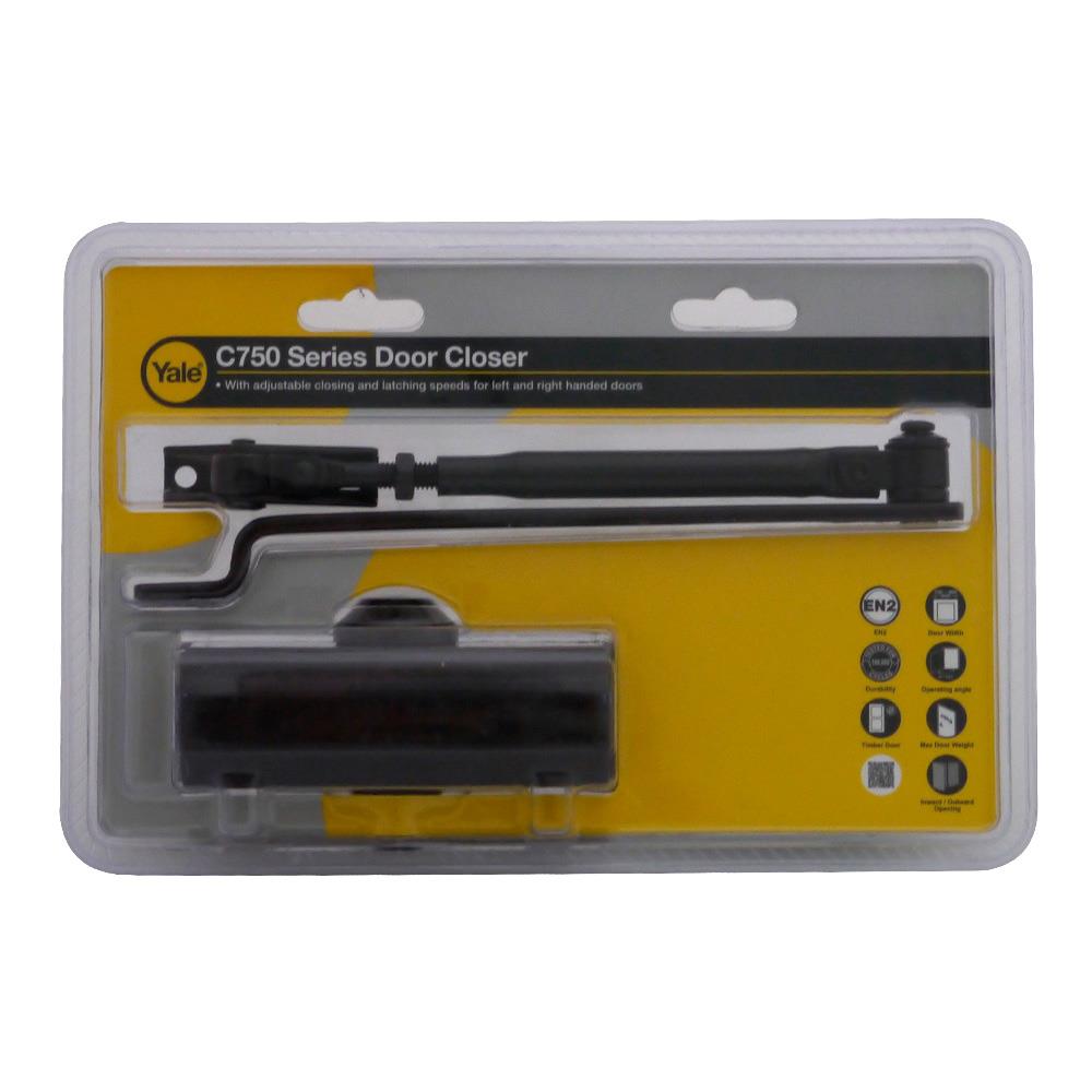 โช๊คอัพธรรมดา YALE VC752-BN สีน้ำตาล