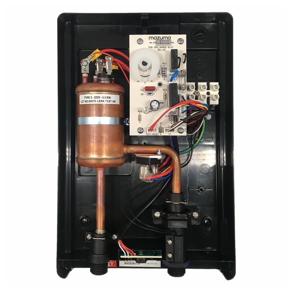 เครื่องทำน้ำอุ่น MAZUMA SUPER SLIM 4500 วัตต์ สีขาว