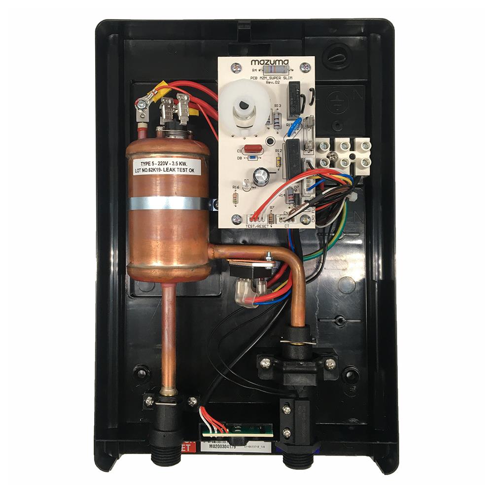 เครื่องทำน้ำอุ่น MAZUMA SUPER SLIM 3500 วัตต์ สีขาว