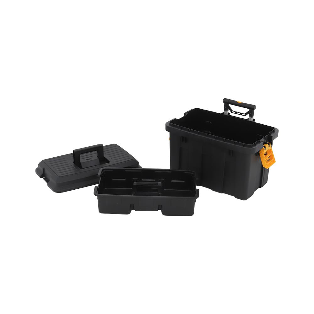 กล่องเครื่องมือพลาสติกล้อลาก MATALL HL3042-G สีดำ/เหลือง