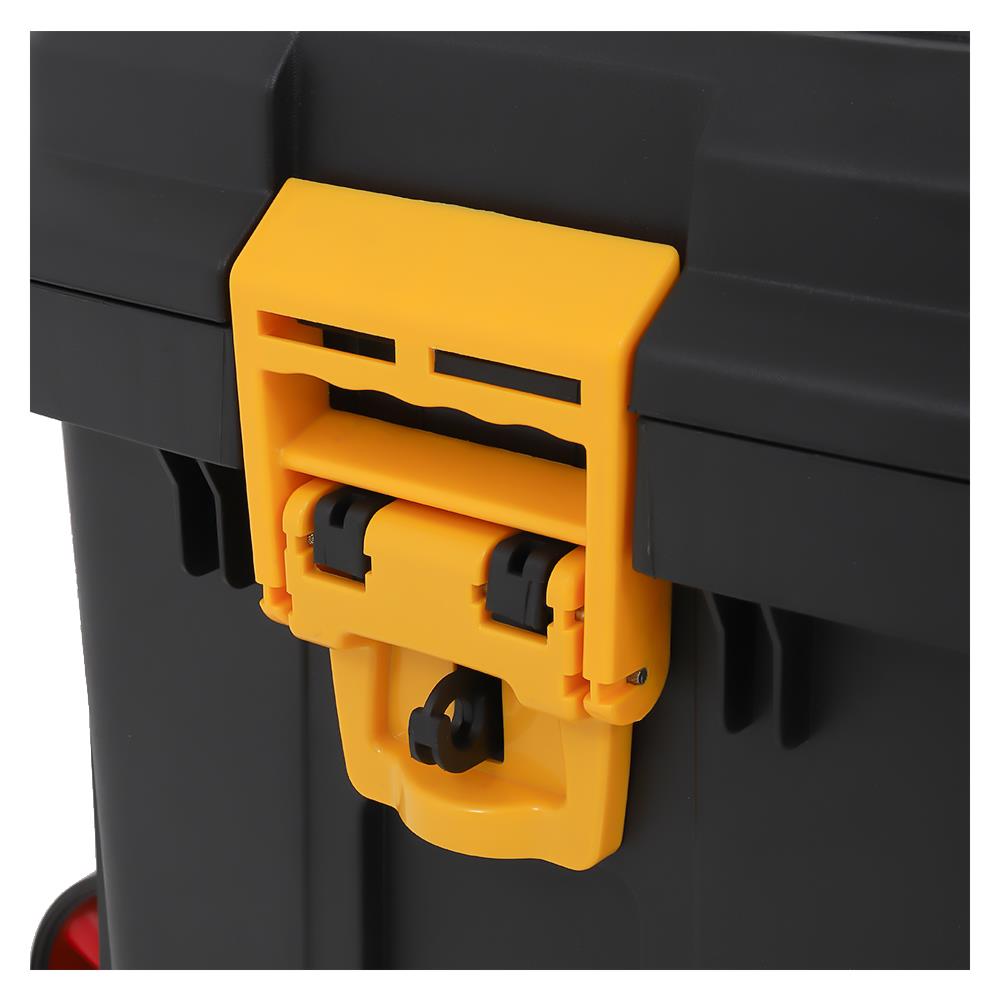 กล่องเครื่องมือพลาสติกล้อลาก MATALL HL3042-G สีดำ/เหลือง