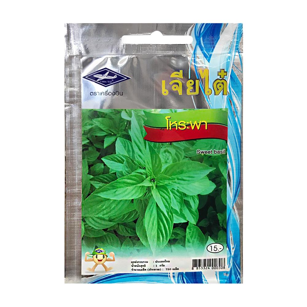 เมล็ดพันธุ์โหระพา ตตราเจียไต๋