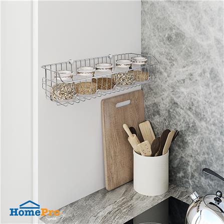 ชั้นแขวนสเตนเลส 1 ชั้น ใหญ่ สี่เหลี่ยม KECH-102B_2