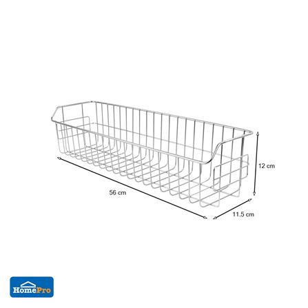 ชั้นแขวนสเตนเลส 1 ชั้น ใหญ่ สี่เหลี่ยม KECH-102B_3