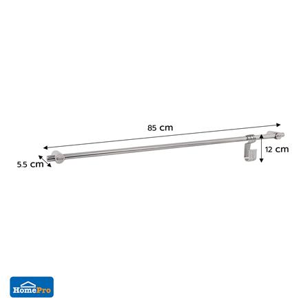 ราวแขวนสเตนเลส 80 ซม. 6 ตะขอJ EKONO_4