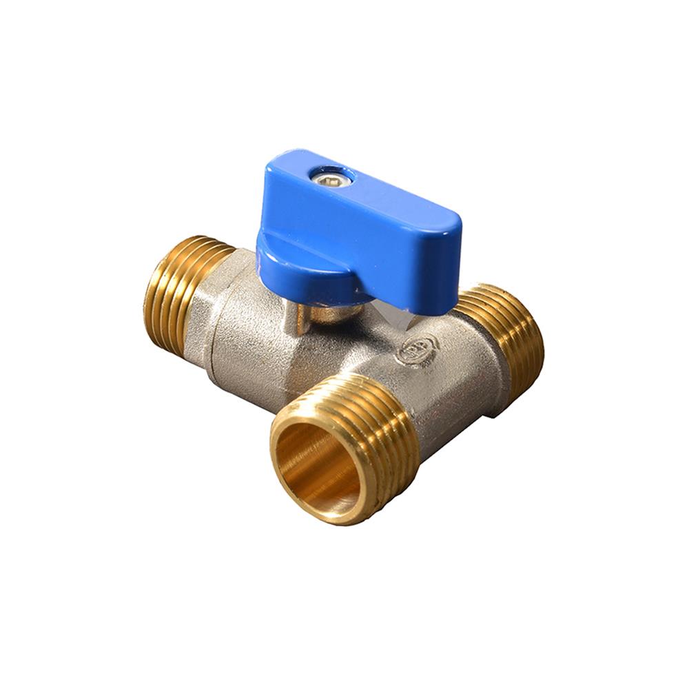 มินิบอลวาล์ว PP MMM 1/2 นิ้ว สีน้ำเงิน