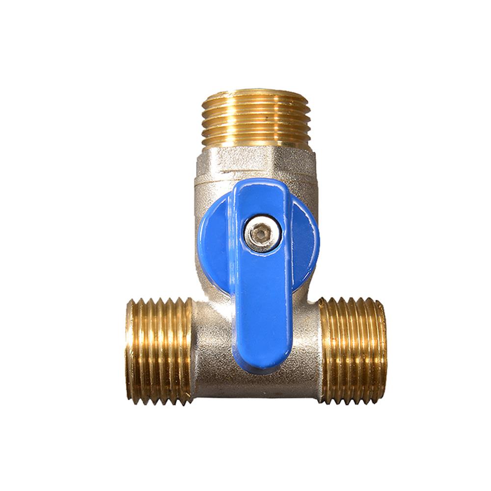 มินิบอลวาล์ว PP MMM 1/2 นิ้ว สีน้ำเงิน