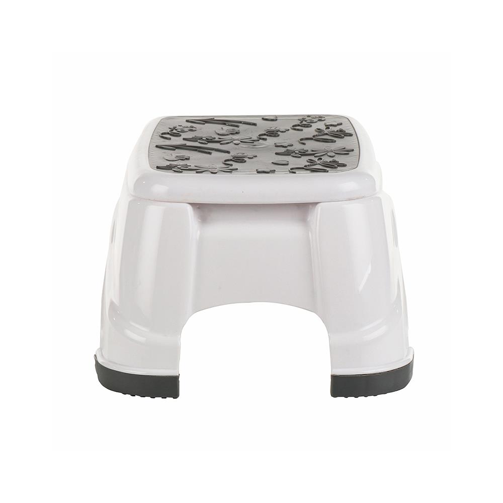 เก้าอี้เหลียม หน้ายาง PLIM 16.7x36.8x24.5cm สีขาว