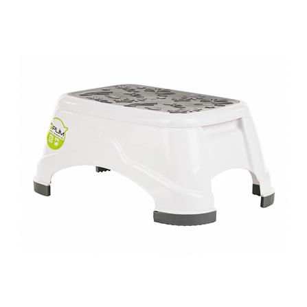 เก้าอี้เหลียม หน้ายาง PLIM 16.7x36.8x24.5cm สีขาว