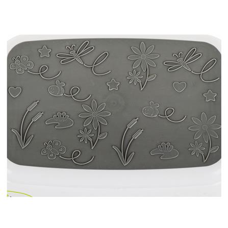 เก้าอี้เหลียม หน้ายาง PLIM 16.7x36.8x24.5cm สีขาว_3