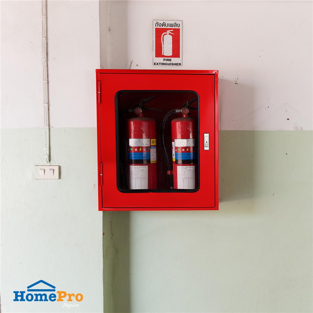 ตู้เก็บถังดับเพลิงคู่ XFIRE 60X70X20 ซม.