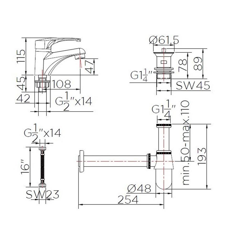 ก๊อกอ่างล้างหน้าเดี่ยว KARAT KFA-029-610 สีโครม
