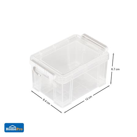 กล่องหูล็อค STACKO CM4 8.4x12x6.7 ซม. สีใส_6