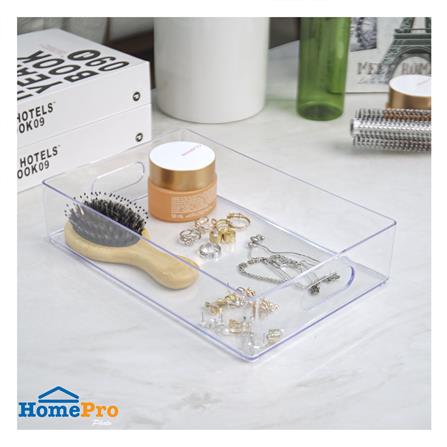 กล่องแบ่งช่อง 1 ช่อง STACKO TLV602 16.3x24.6x5.6 ซม. สีใส_4