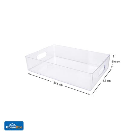 กล่องแบ่งช่อง 1 ช่อง STACKO TLV602 16.3x24.6x5.6 ซม. สีใส_5