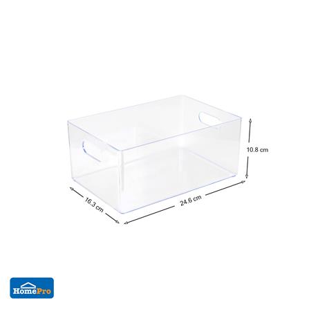 กล่องแบ่งช่อง 1 ช่อง STACKO TLV601 16.3x24.6x10.8 ซม. สีใส_5