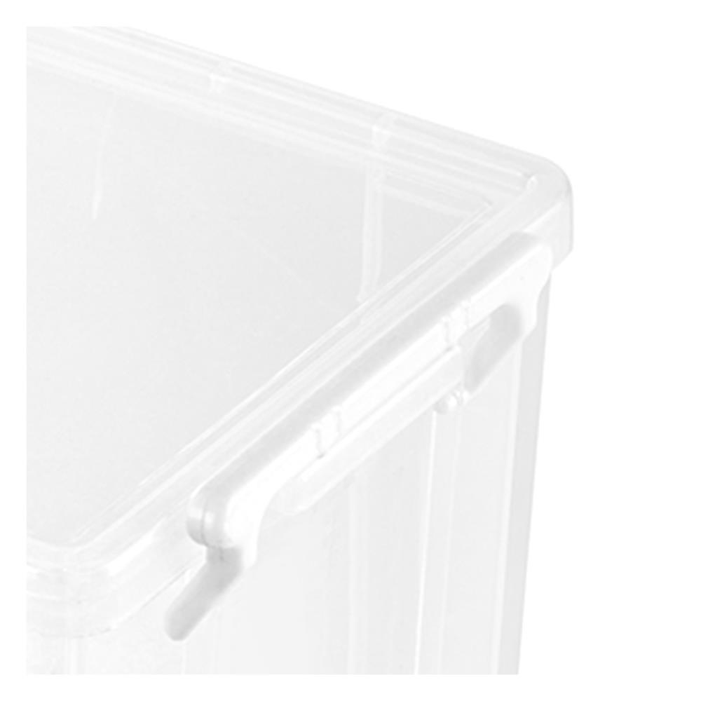 กล่องหูล็อก STACKO CM3 11.7x16.4x7.4 ซม. สีใส