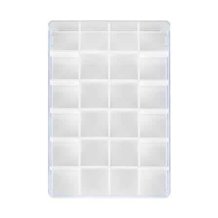 กล่องแบ่งช่อง 24 ช่อง STACKO TLV606 16.3x24.6x2.9 ซม. สีใส_2
