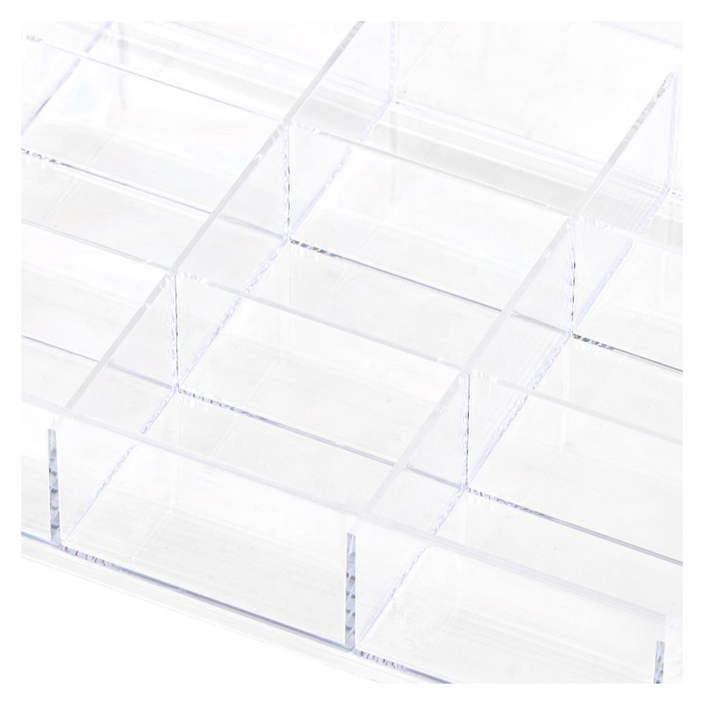 กล่องแบ่งช่อง 15 ช่อง BOXBOX BB010415 13.5x28.2x4.8 ซม. สีใส