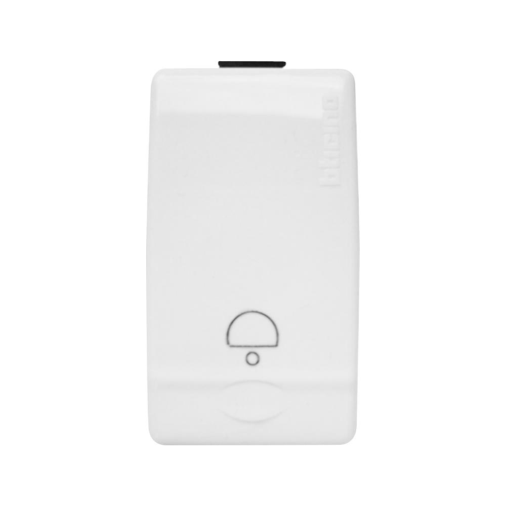 สวิตช์กดกระดิ่ง 1 ช่อง BTICINO SAM5005T สีขาว