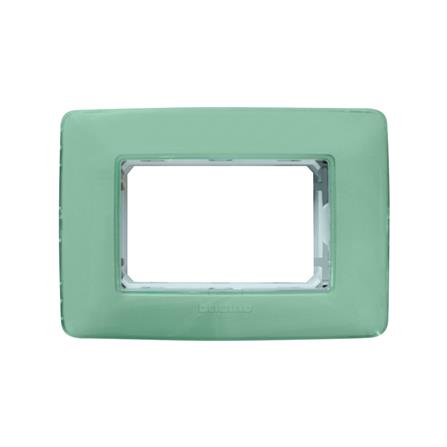 หน้ากาก 3 ช่อง BTICINO SAM4803CVC สีเขียว_0