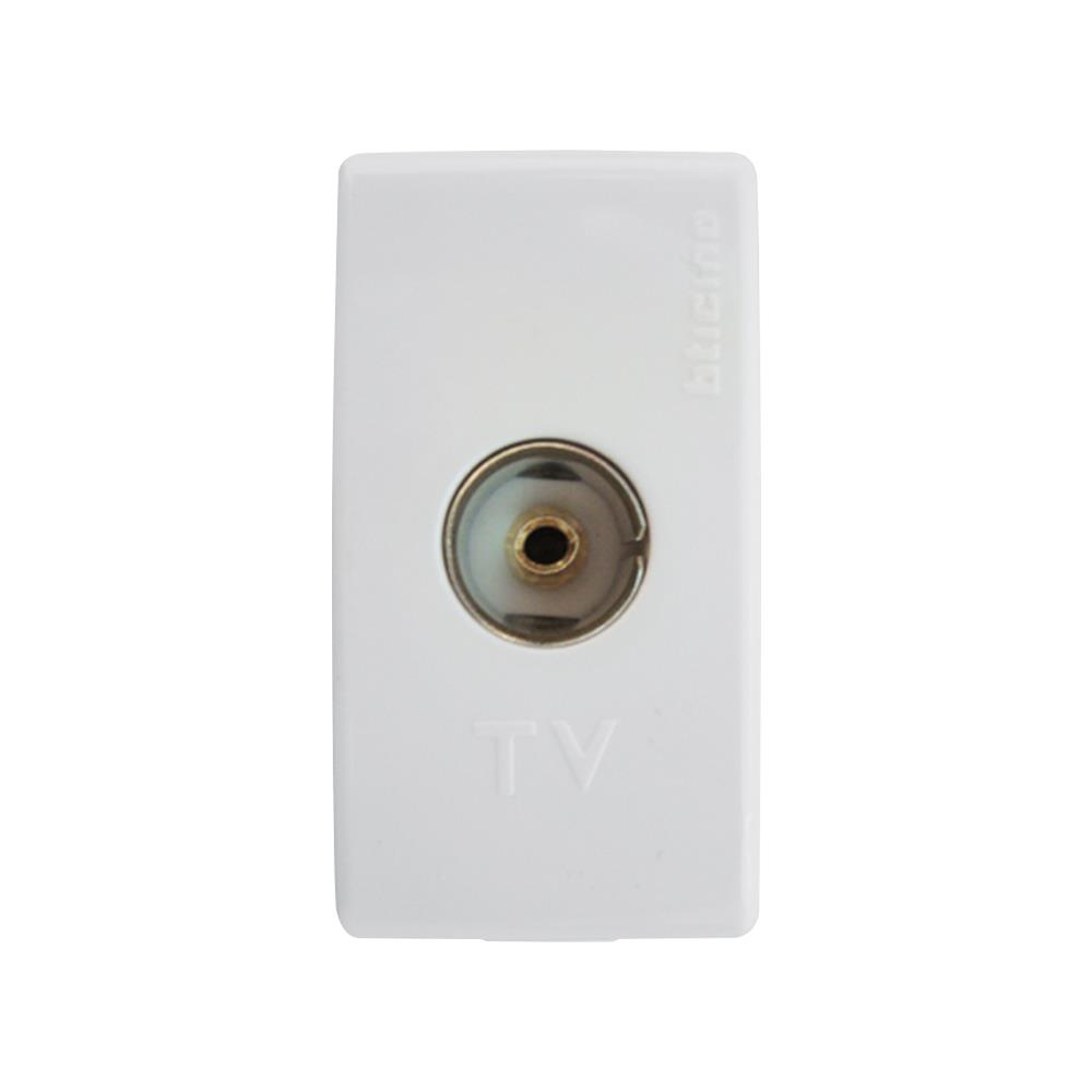 เต้ารับโทรทัศน์ 75 โอห์ม BTICINO SAM9152D สีขาว