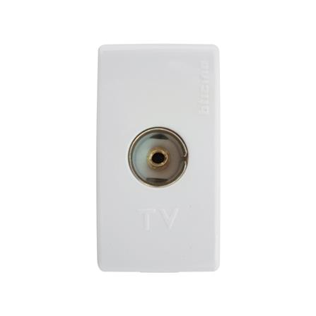 เต้ารับโทรทัศน์ 75 โอห์ม BTICINO SAM9152D สีขาว