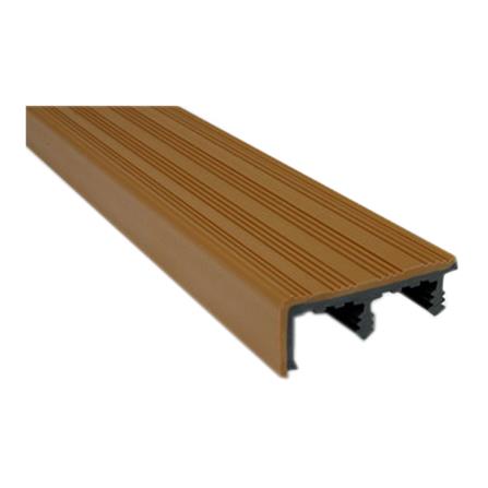 จมูกบันได PVC จระเข้ SNM15-65 1.5 ม. สีอิฐดินเผา_0