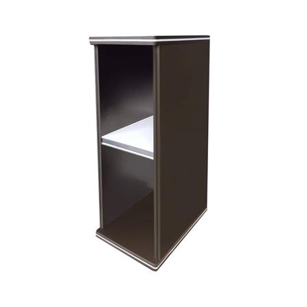 ช่องเสริมแนวตั้ง KING GRAND PLAT 25x94 ซม. สีโอ๊ก