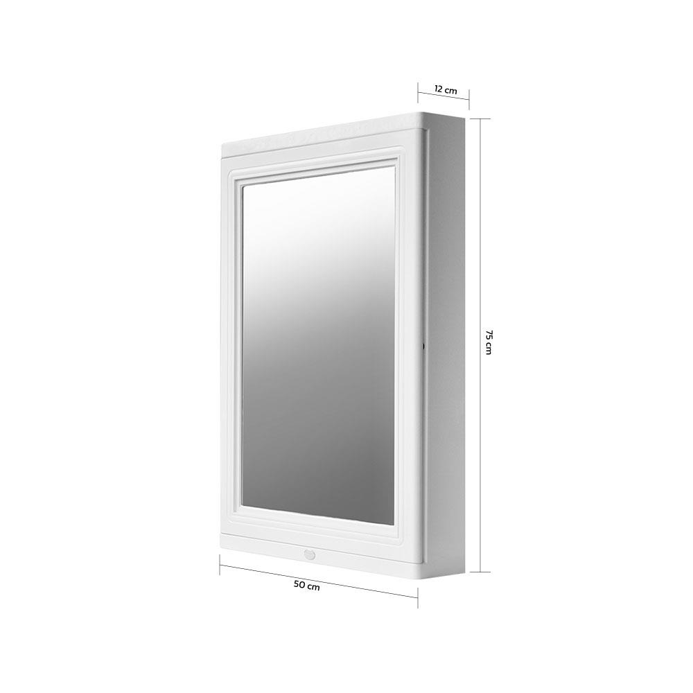 ตู้พลาสติก QUEEN SH-MQ-SPACE-WT สีขาว