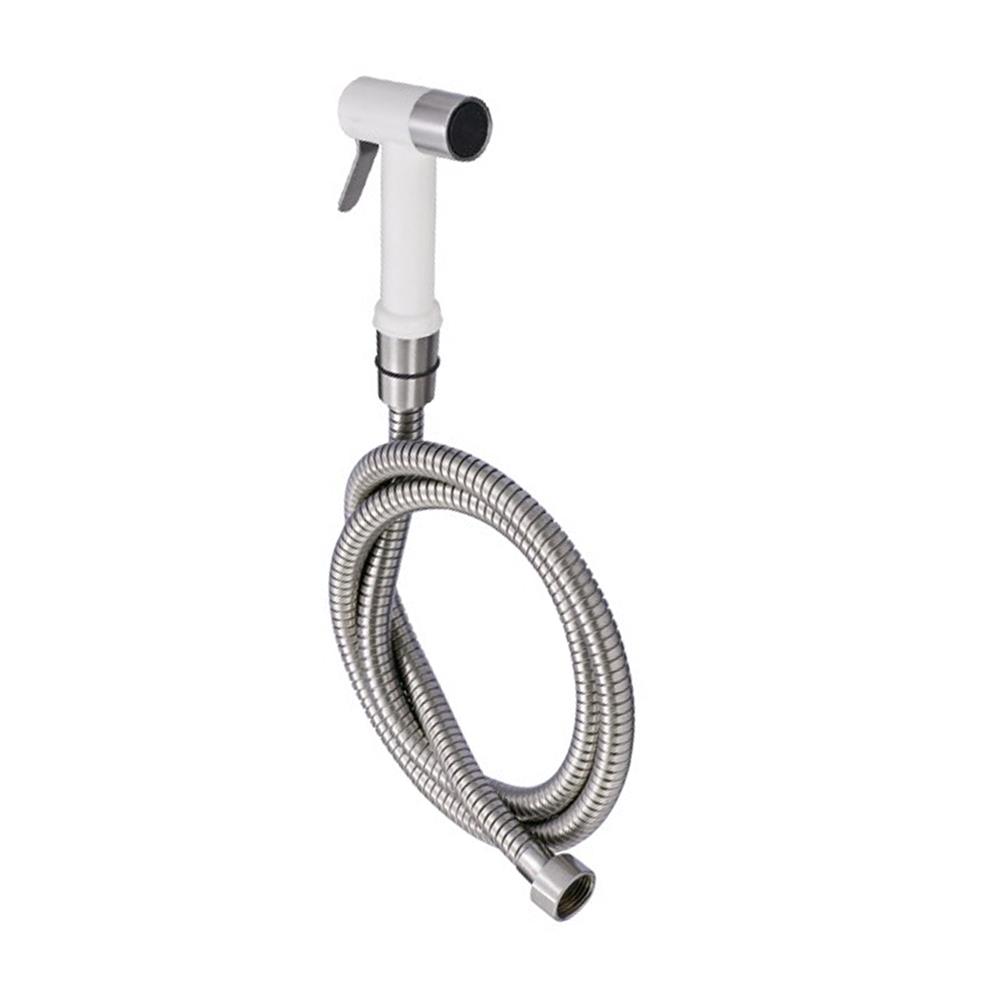 สายฉีดชำระครบชุด WS WS-0490PW สีขาว