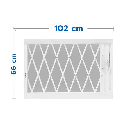 หน้าต่างนิรภัยสำเร็จรูป S.D.BRILLIANT 102x66 ซม.