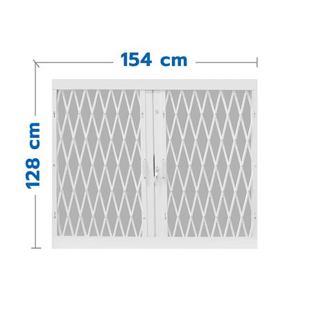 หน้าต่างนิรภัยสำเร็จรูป S.D.BRILLIANT 154x128 ซม.