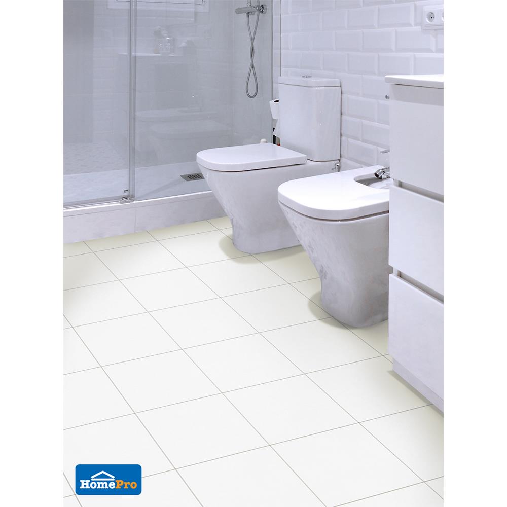 กระเบื้องพื้น 12x12 นิ้ว DURAGRES D-108 ขาว A