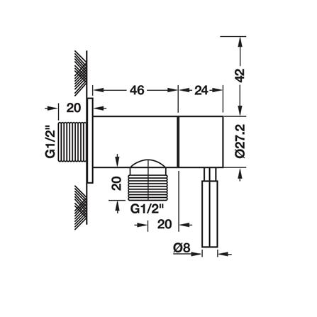 สต๊อปวาล์ว 1 ทาง HAFELE 495.60.007_1