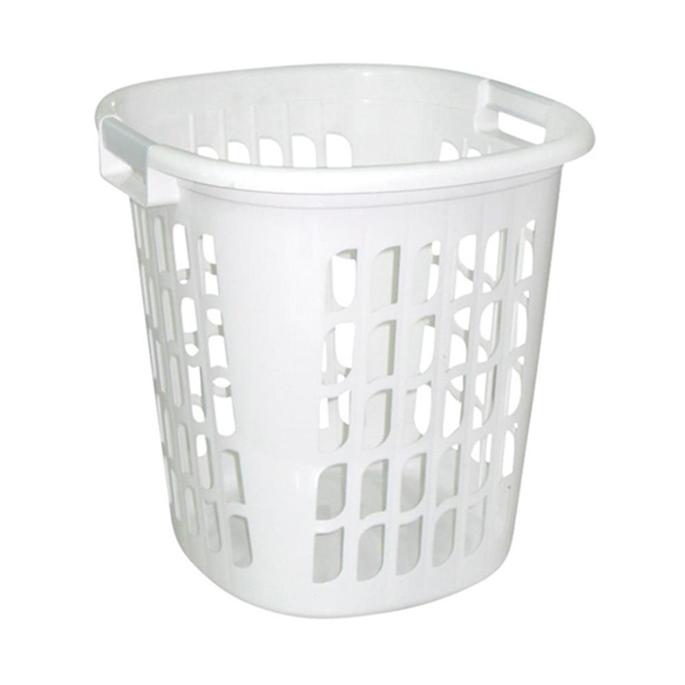 ตะกร้าผ้าเหลี่ยม JCJ 1158 ขาว