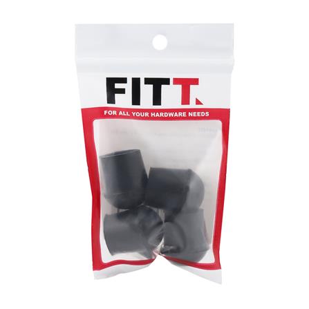 ยางรองขาโต๊ะ FITT กลม 1/2 นิ้ว สีดำ 4 ชิ้น/ชุด_1