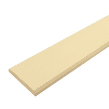 ไม้ระแนง ตกแต่งฝ้า CONWOOD 4 นิ้ว 10X300X1.1 ซม. สีขาวงาช้าง_0