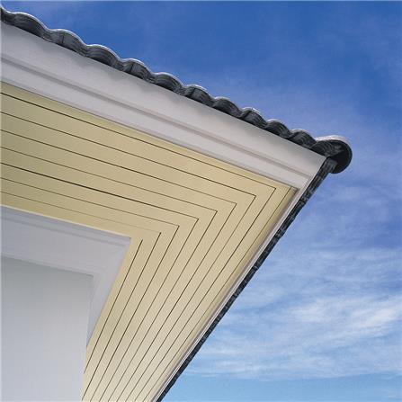 ไม้ระแนง ตกแต่งฝ้า CONWOOD 4 นิ้ว 10X300X1.1 ซม. สีขาวงาช้าง_1