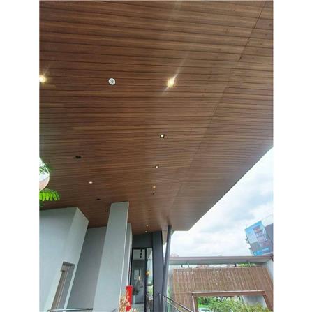 ไม้ระแนง ตกแต่งฝ้า CONWOOD 4 นิ้ว 10X300X1.1 ซม. สีขาวงาช้าง_2