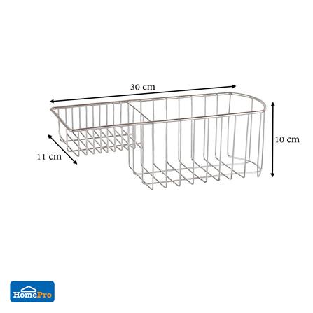 ชั้นแขวนติดผนัง 1 ชั้น BATH TIME BT-P102 SS201_4