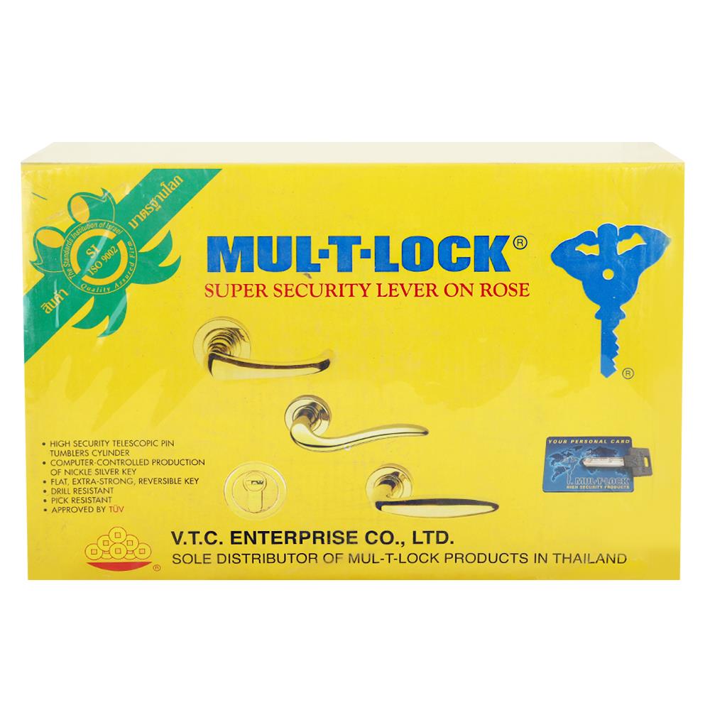 มือจับก้านโยกห้องทั่วไป MORTISE  MTL DTH-132 สีสเตนเลส